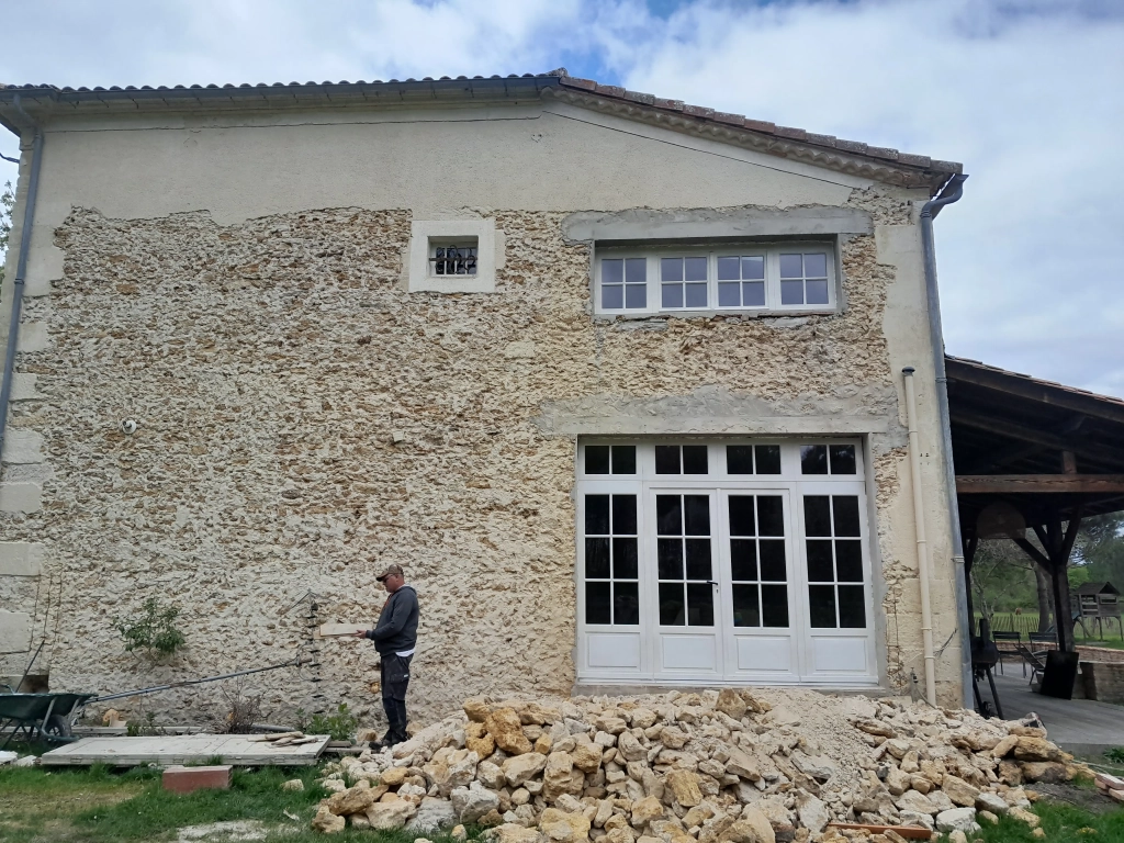 Créations de deux ouvertures sur murs porteurs